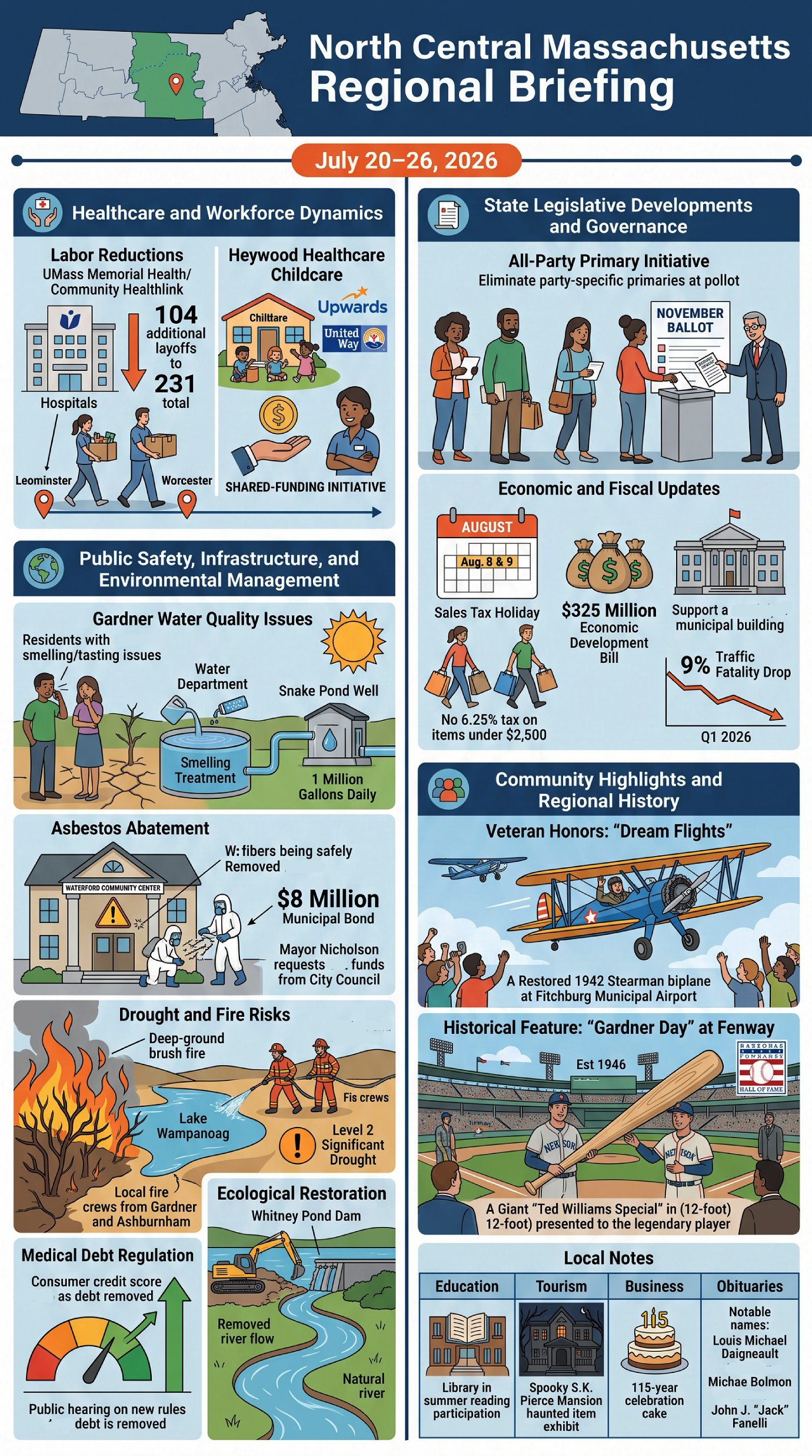 North Central MA - Regional Briefing 7-26-26