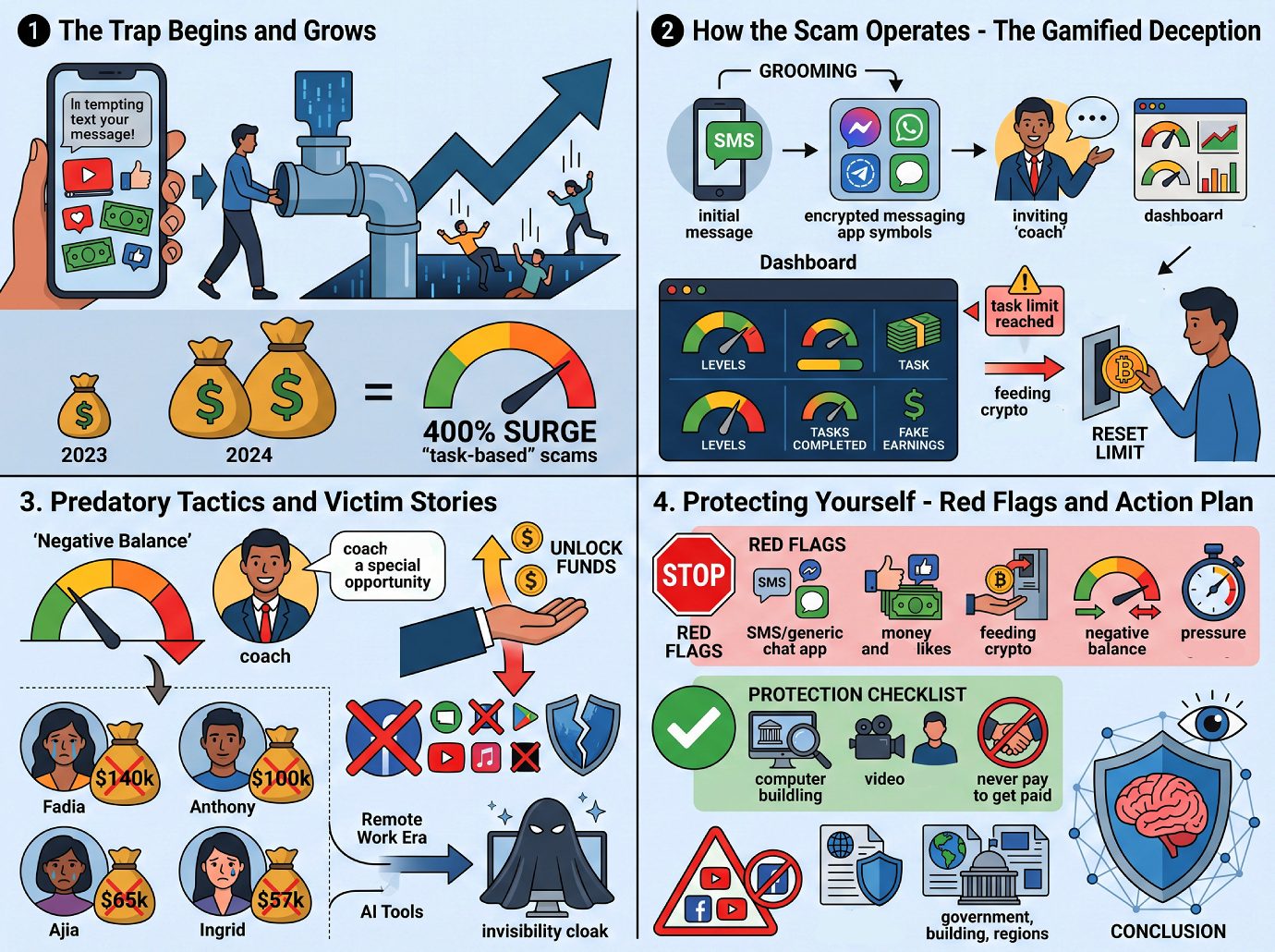 The Employment Trap - Infographic