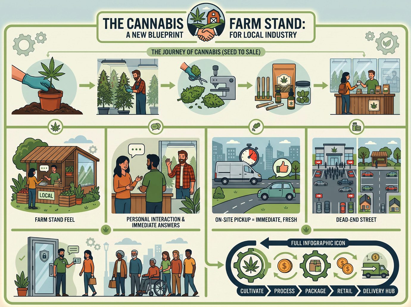 The Cannabis Farm Stand - Infographic