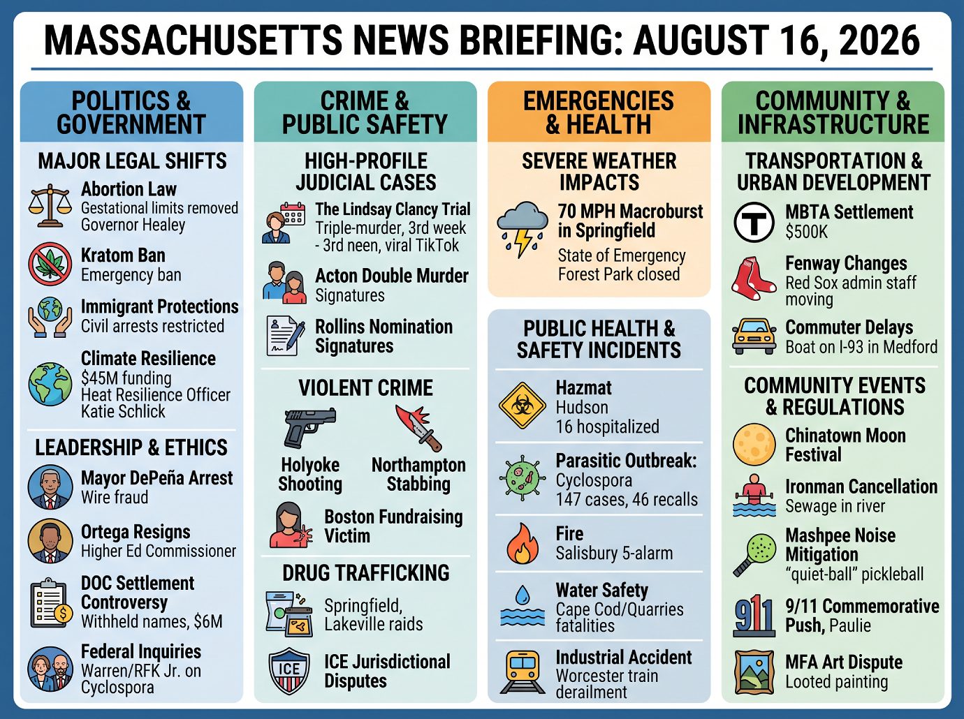MA News Briefing 8-16-26