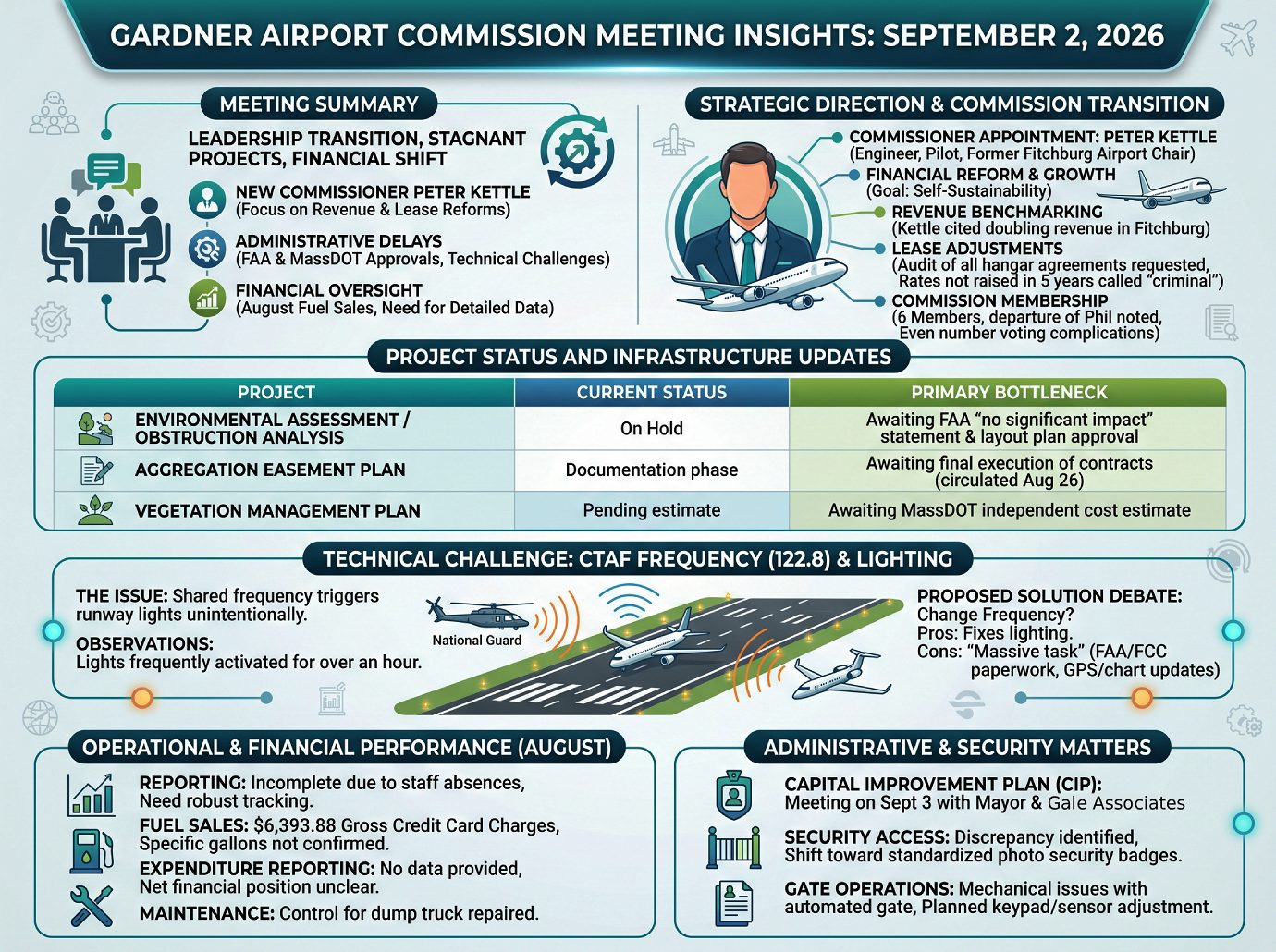 Gardner Airport Commission Summary 9-2-26