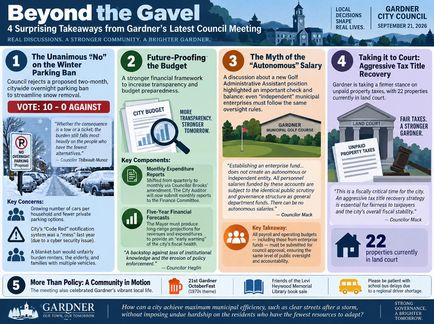 Beyond the Gavel - Gardner City Council 9-21-26