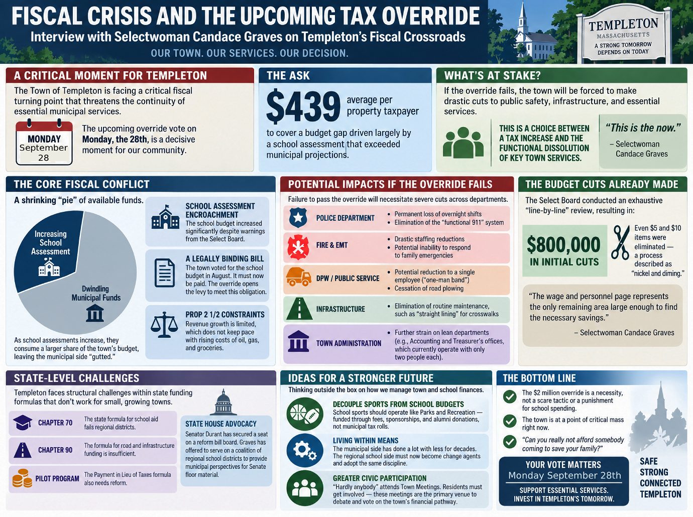 Fiscal Crisis and the Upcoming Tax Override - Interview with Candace Graves