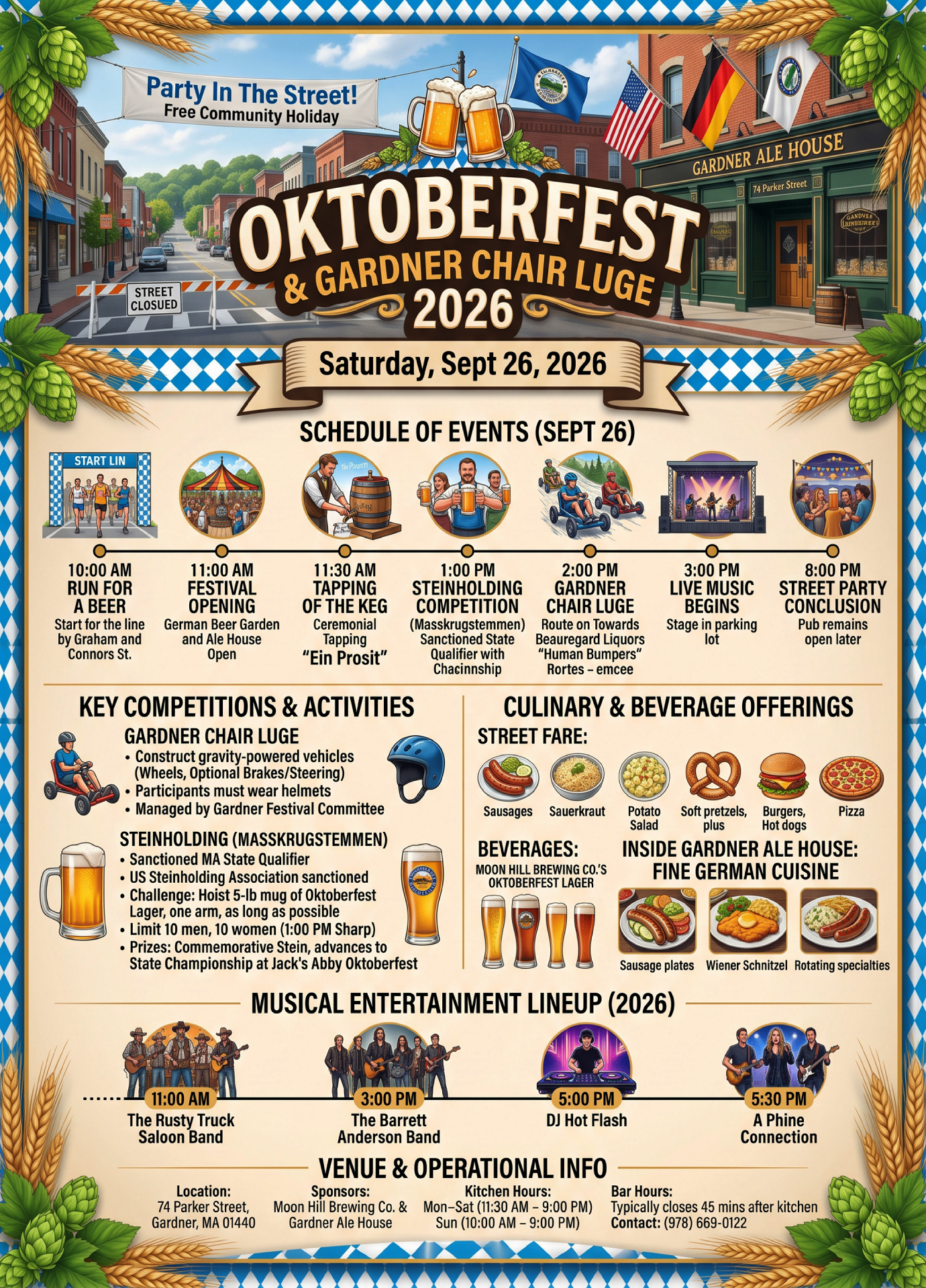 Gardner MA Oktoberfest 2026 article