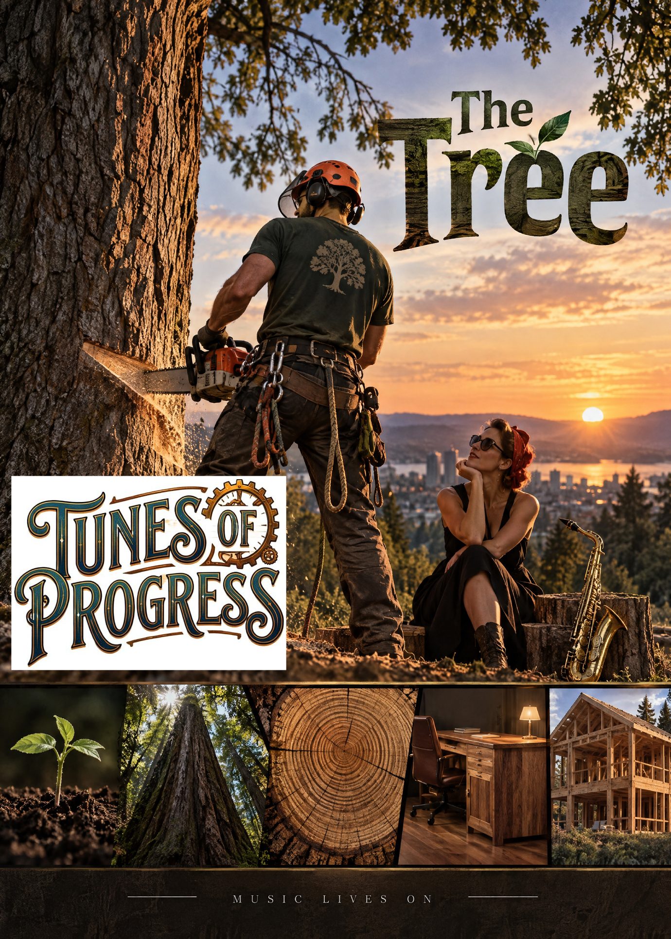 Album Cover - The Tree (Tree Man) - Tunes of Progress