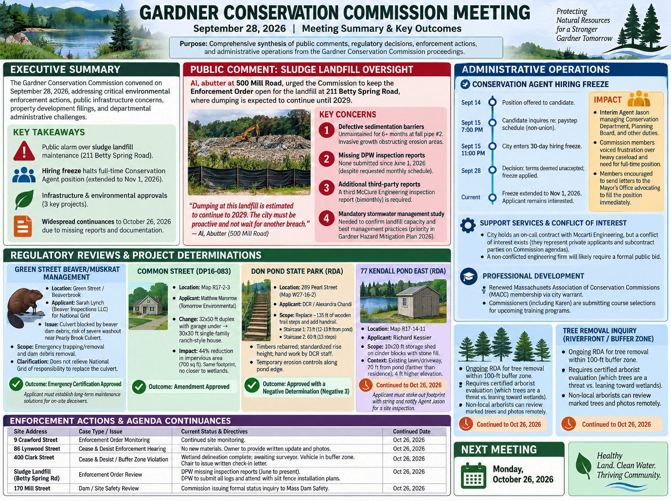 Conservation Commission 9-28-26 infographic